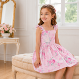 Toddler Girls’ Backless Birthday Party Dress