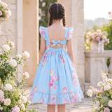 Rückenfreies Partykleid für Kleinkinder