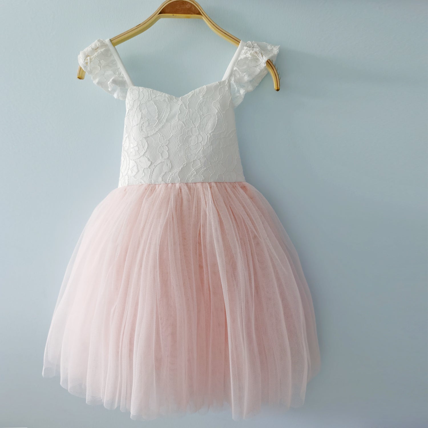 chinese dress ladies Baby girls tutu dress lace top 3 layer tulle Christmas dress up –  Flofallzique